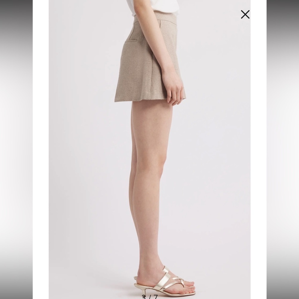 Kobi Halperin Eryx Speckled Twill Shorts - Picture 4 of 14